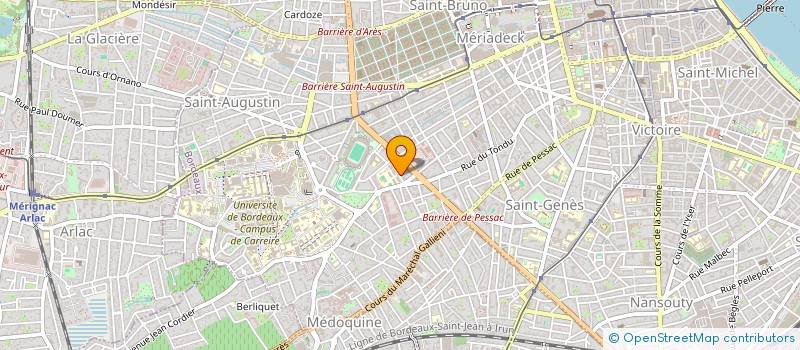 localisation de l'entreprise MONSIEUR REMI HO à BORDEAUX