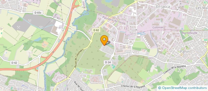 localisation de l'entreprise MONSIEUR REMI HOURCADE  PLAISANCE-DU-TOUCH