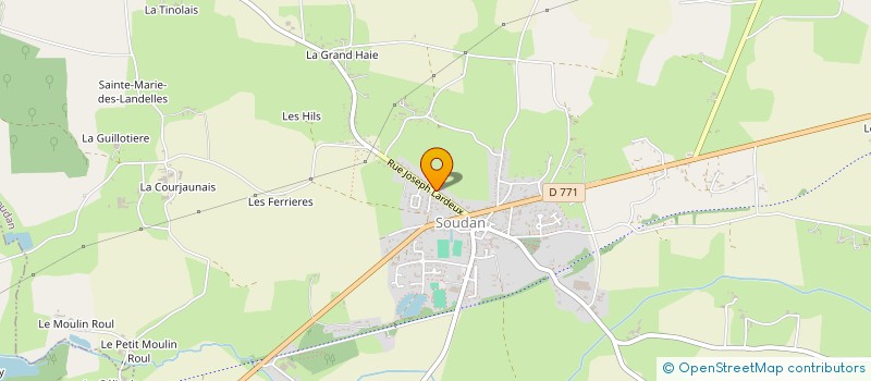 localisation de l'entreprise MONSIEUR REMI HUE à SOUDAN