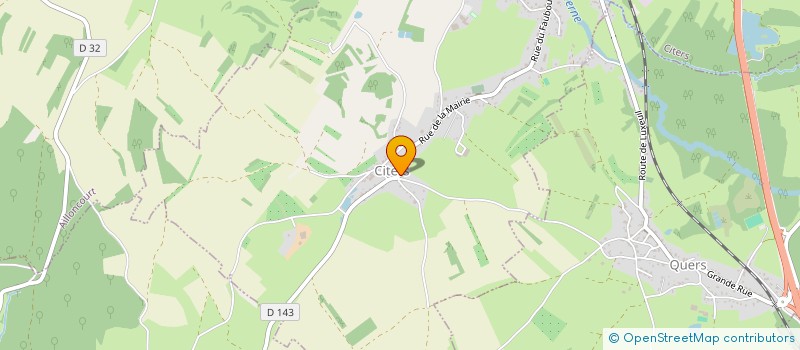 localisation de l'entreprise MONSIEUR REMI HUGUET  CITERS