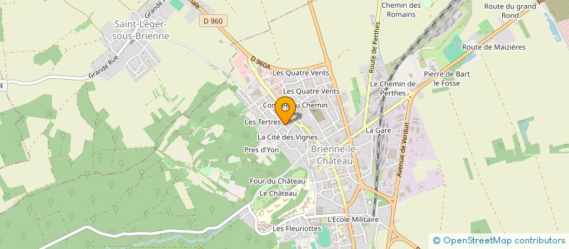 localisation de l'entreprise MONSIEUR REMI ISAAC  BRIENNE-LE-CHATEAU