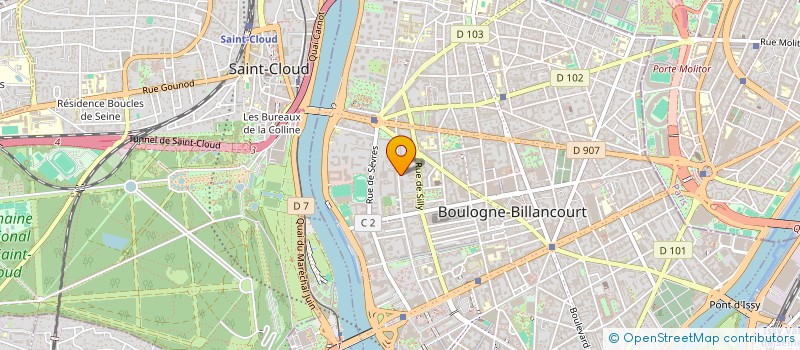 localisation de l'entreprise MONSIEUR REMI ISSALY à BOULOGNE-BILLANCOURT