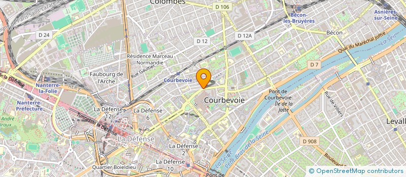 localisation de l'entreprise MONSIEUR REMI JANSON à COURBEVOIE
