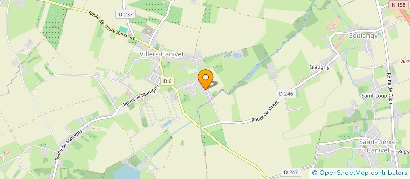 localisation de l'entreprise MONSIEUR REMI JARDRY  VILLERS-CANIVET