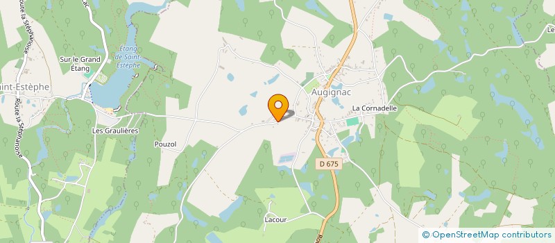 localisation de l'entreprise MONSIEUR REMI JIMENEZ  AUGIGNAC