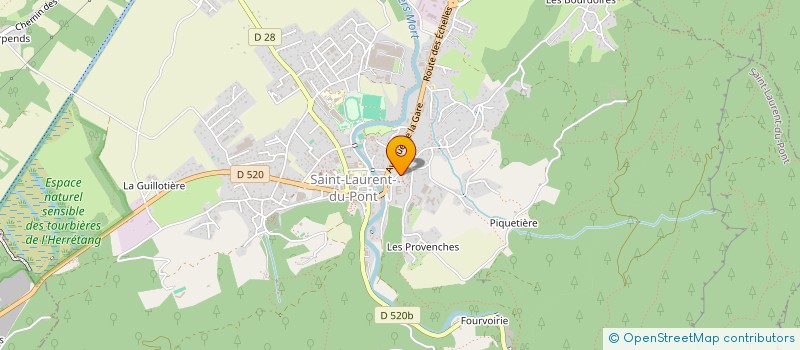 localisation de l'entreprise MONSIEUR REMI JOIRIS  SAINT-LAURENT-DU-PONT