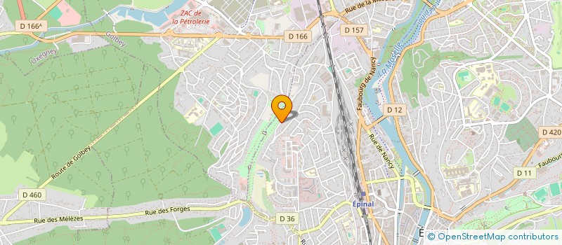 localisation de l'entreprise MONSIEUR REMI JOLY  EPINAL