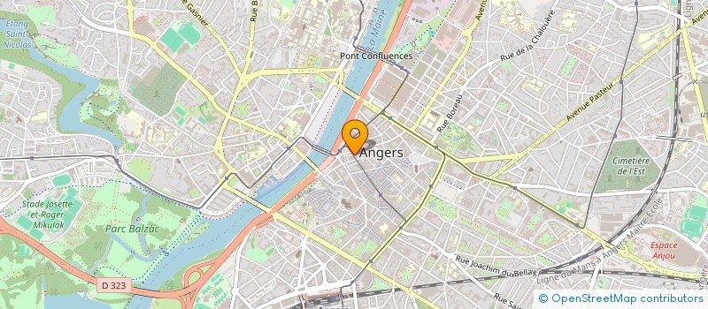 localisation de l'entreprise MONSIEUR REMI JONQUIERE  ANGERS