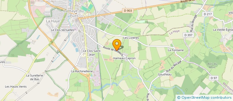 localisation de l'entreprise MONSIEUR REMI JORET  MONTSENELLE