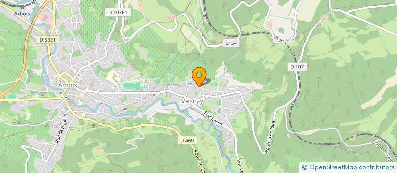 localisation de l'entreprise MONSIEUR REMI JUET  LONS-LE-SAUNIER