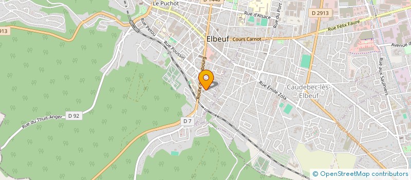 localisation de l'entreprise MONSIEUR REMI JUIGNE à ELBEUF