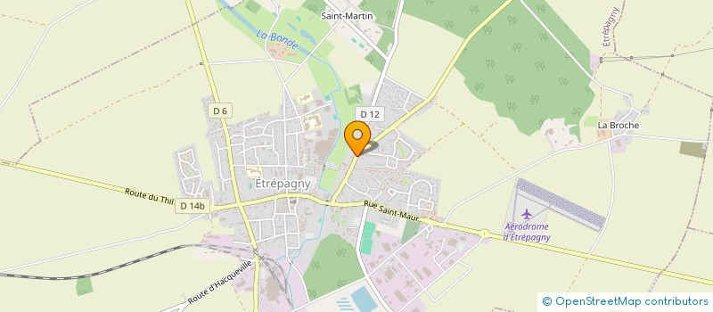 localisation de l'entreprise MONSIEUR REMI KAJSZA à ETREPAGNY