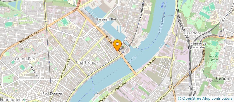 localisation de l'entreprise MONSIEUR REMI KIEFFER à BORDEAUX