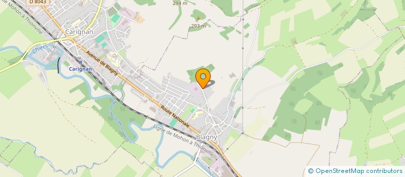 localisation de l'entreprise MONSIEUR REMI KLOC  BLAGNY