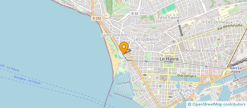 localisation de l'entreprise MONSIEUR REMI L'HORSET à LE HAVRE