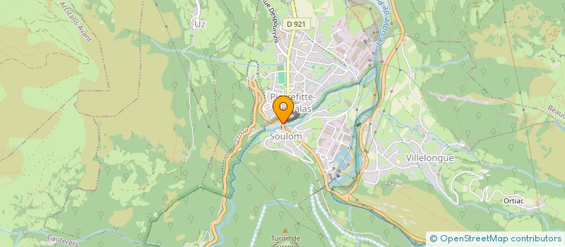 localisation de l'entreprise MONSIEUR REMI LACHAUD  SOULOM