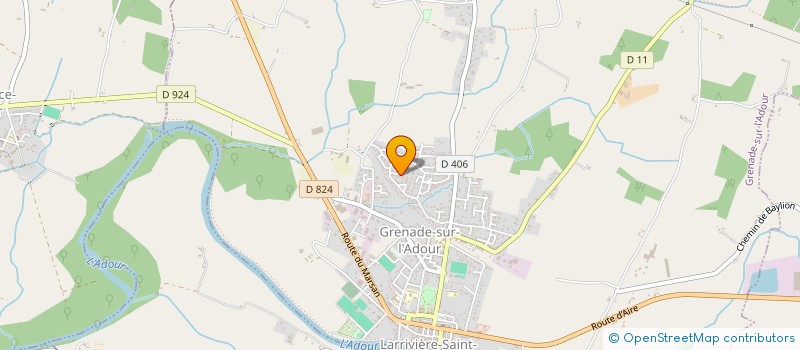 localisation de l'entreprise MONSIEUR REMI LACOSTE  GRENADE-SUR-L ADOUR