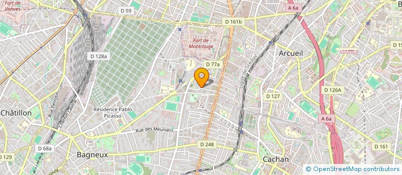 localisation de l'entreprise MONSIEUR REMI LAFFITTE à BAGNEUX