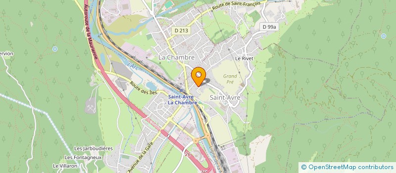 localisation de l'entreprise MONSIEUR REMI LAGACHE  SAINT-AVRE