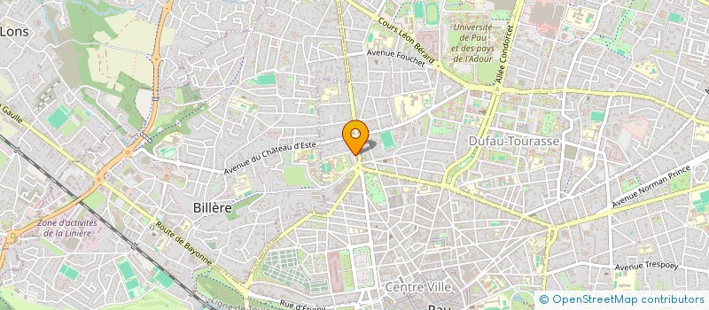 localisation de l'entreprise MONSIEUR REMI LAHAILLE à PAU