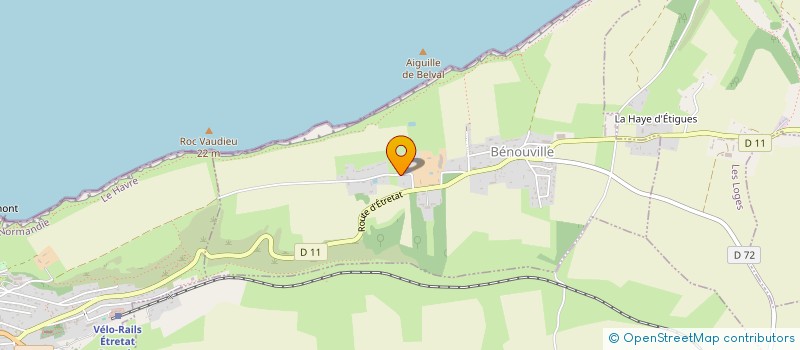 localisation de l'entreprise MONSIEUR REMI LAIRE  BENOUVILLE