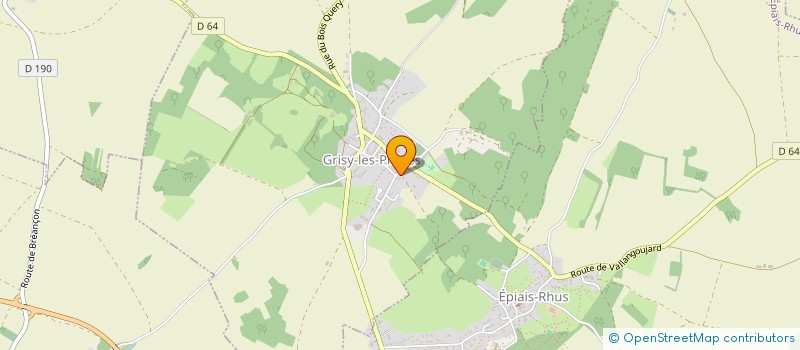 localisation de l'entreprise MONSIEUR REMI LANCKBEEN  LAVILLETERTRE