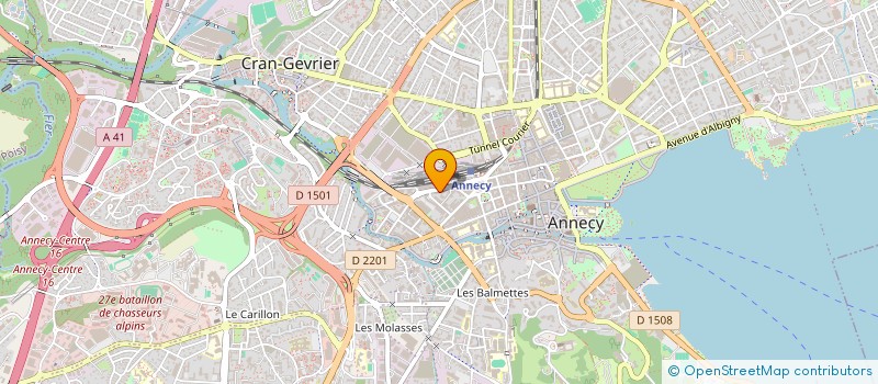 localisation de l'entreprise MONSIEUR REMI LAPOSTOLLE à ANNECY