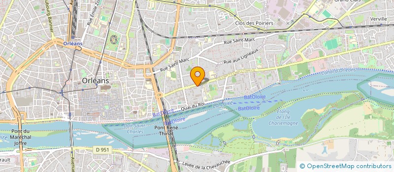 localisation de l'entreprise MONSIEUR REMI LARRIVEE à ORLEANS