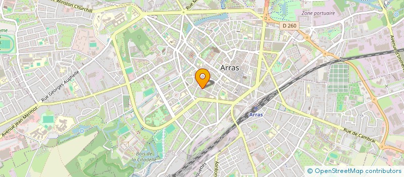 localisation de l'entreprise MONSIEUR REMI LAUDE à ARRAS
