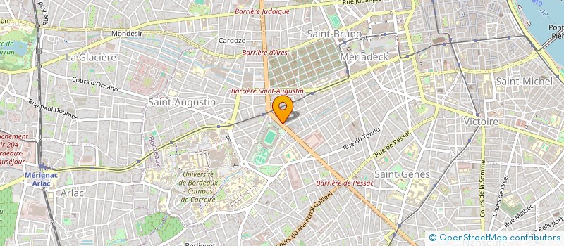 localisation de l'entreprise MONSIEUR REMI LAUGA-TUROUNET  BORDEAUX