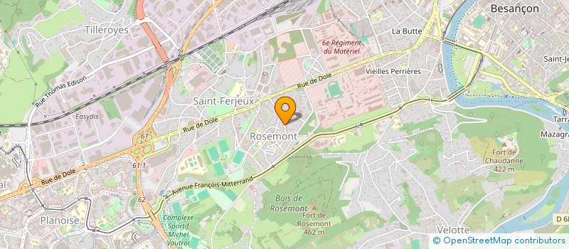 localisation de l'entreprise MONSIEUR REMI LAW-YEE-MUI à BESANCON