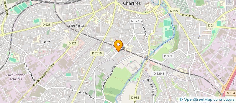 localisation de l'entreprise MONSIEUR REMI LE BRUN à CHARTRES