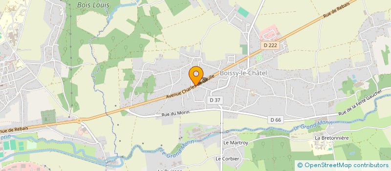 localisation de l'entreprise MONSIEUR REMI LEBEURRIER  BOISSY-LE-CHATEL