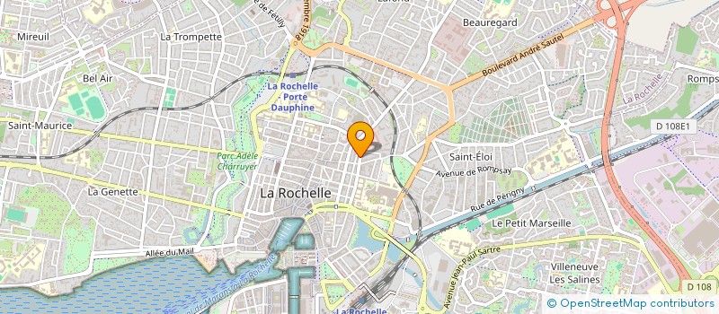 localisation de l'entreprise MONSIEUR REMI LEBLANC  LA ROCHELLE