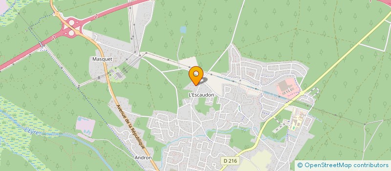 localisation de l'entreprise MONSIEUR REMI LEBRUNET  MIOS