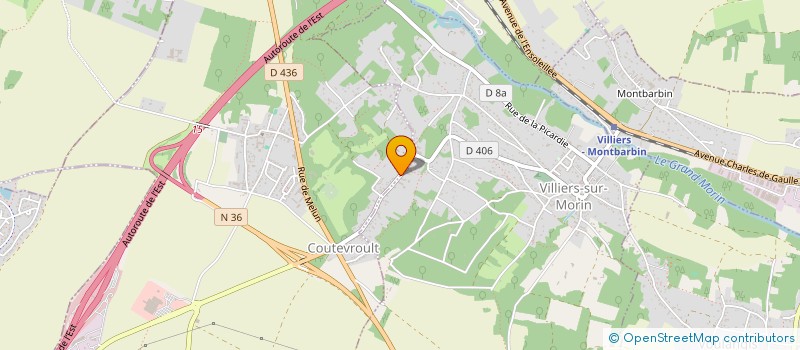 localisation de l'entreprise MONSIEUR REMI LECHAUDE  COUTEVROULT