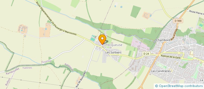 localisation de l'entreprise MONSIEUR REMI LEFIEVRE  LIMOURS