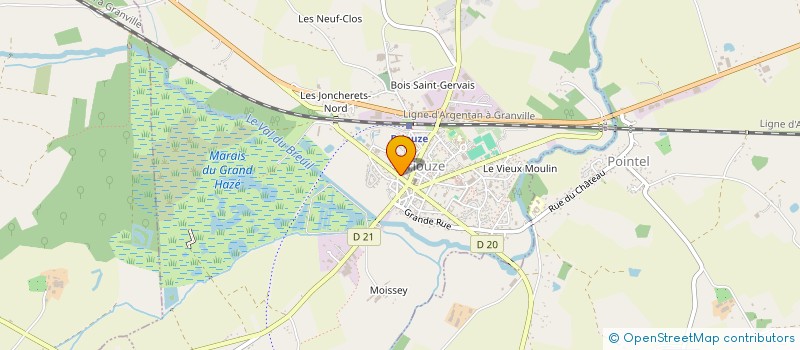 localisation de l'entreprise MONSIEUR REMI LEGENDRE à BRIOUZE