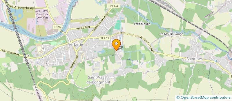 localisation de l'entreprise MONSIEUR REMI LEGER  SAINT-VAAST-DE-LONGMONT