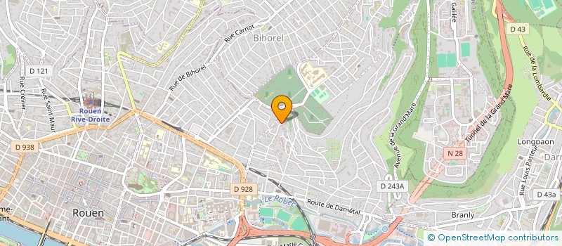 localisation de l'entreprise MONSIEUR REMI LEGRAND  ROUEN