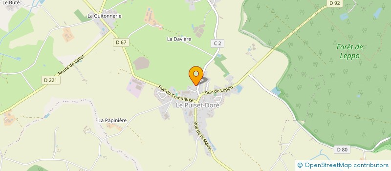 localisation de l'entreprise MONSIEUR REMI LEMASCON à MONTREVAULT-SUR-EVRE
