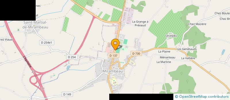 localisation de l'entreprise MONSIEUR REMI LENGLET  MIRAMBEAU