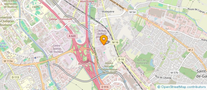 localisation de l'entreprise MONSIEUR REMI LESBORDES à TOULOUSE