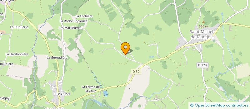 localisation de l'entreprise MONSIEUR REMI LETELLIER à SAINT-LAURENT-DE-CUVES