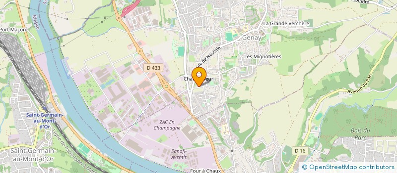 localisation de l'entreprise MONSIEUR REMI LETINOIS  GENAY