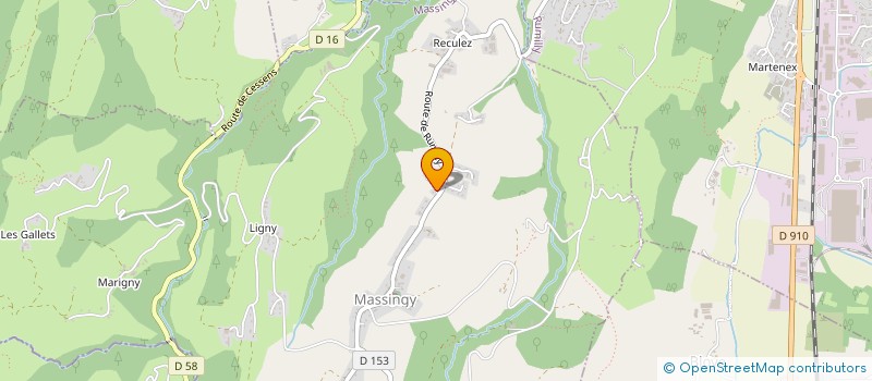 localisation de l'entreprise MONSIEUR REMI LETOURNEL  MASSINGY