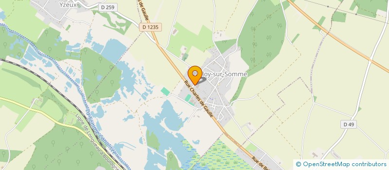 localisation de l'entreprise MONSIEUR REMI LETURCQ  BELLOY-SUR-SOMME