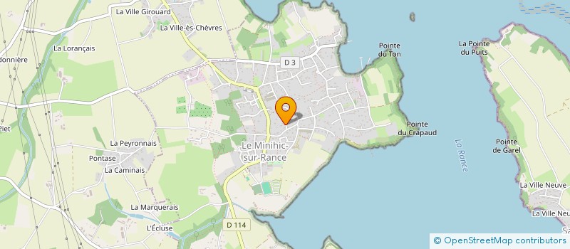 localisation de l'entreprise MONSIEUR REMI LHOTELLIER  LE MINIHIC-SUR-RANCE