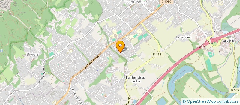 localisation de l'entreprise MONSIEUR REMI LIAUD  SAINT-ISMIER