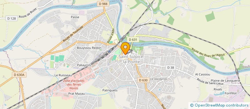 localisation de l'entreprise MONSIEUR REMI LICOIS  SAINT-SULPICE-LA-POINTE